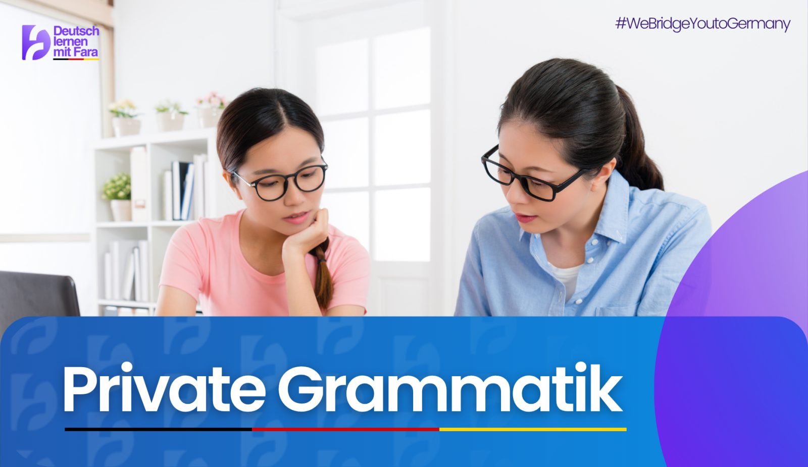 Kelas private grammar bahasa Jerman untuk memperdalam tata bahasa