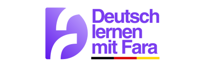 Logo Deutsch Lernen mit Fara - Kursus Bahasa Jerman Premium