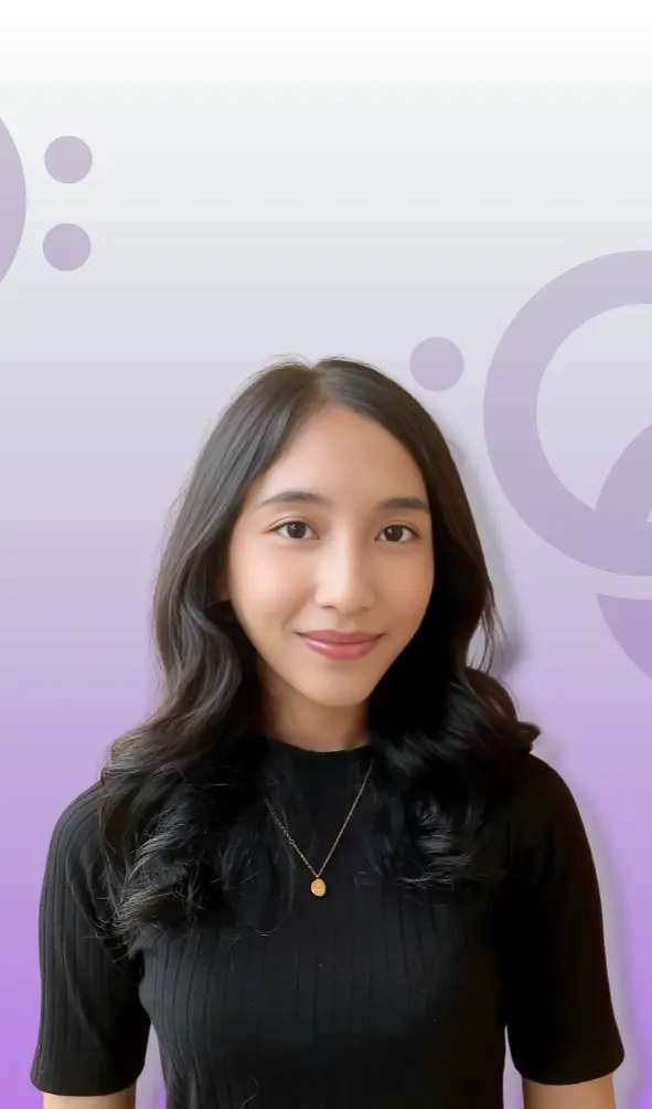 Frau Cindy tutor bahasa Jerman level B1 berpengalaman di DlmF